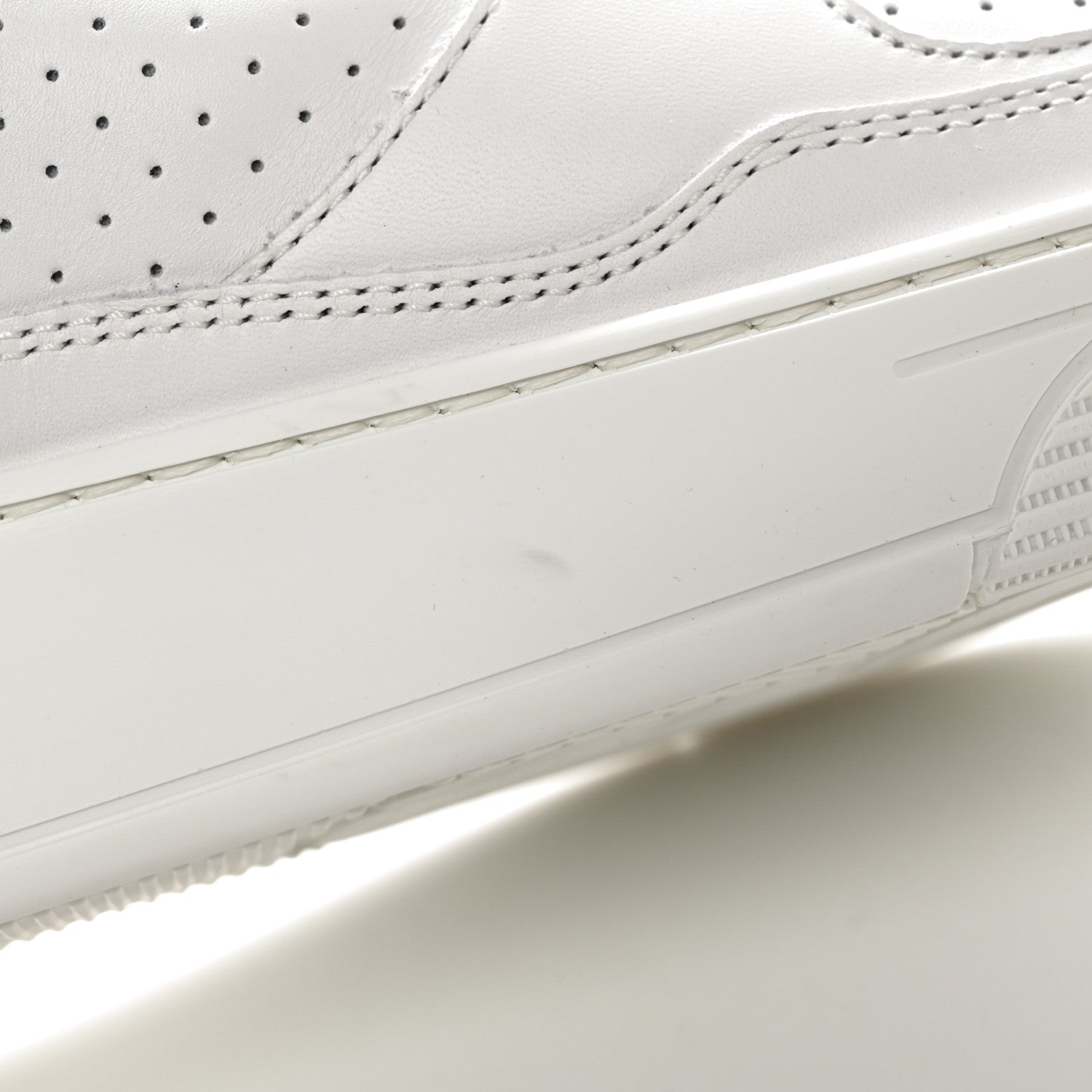 Chanel Calfskin CC Womens Sneakers 40 White 10 of 12