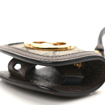 Gucci GG Supreme Monogram Calfskin Blondie AirPods Case Beige Ebony New Acero 9 of 9