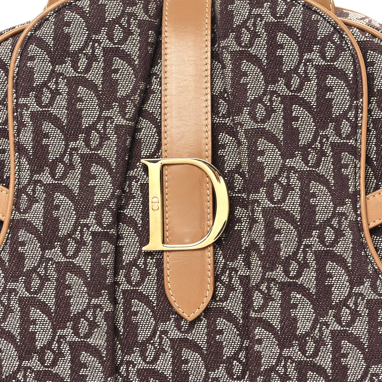 Christian Dior Monogram Saddle Bowler Brown 8 of 12