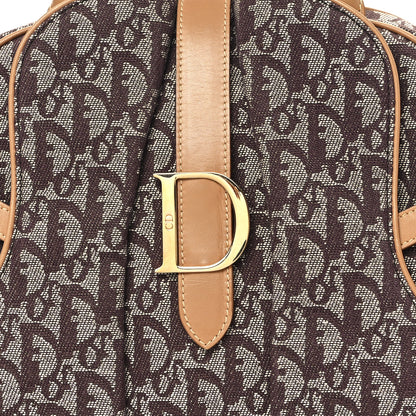 Christian Dior Monogram Saddle Bowler Brown 8 of 12