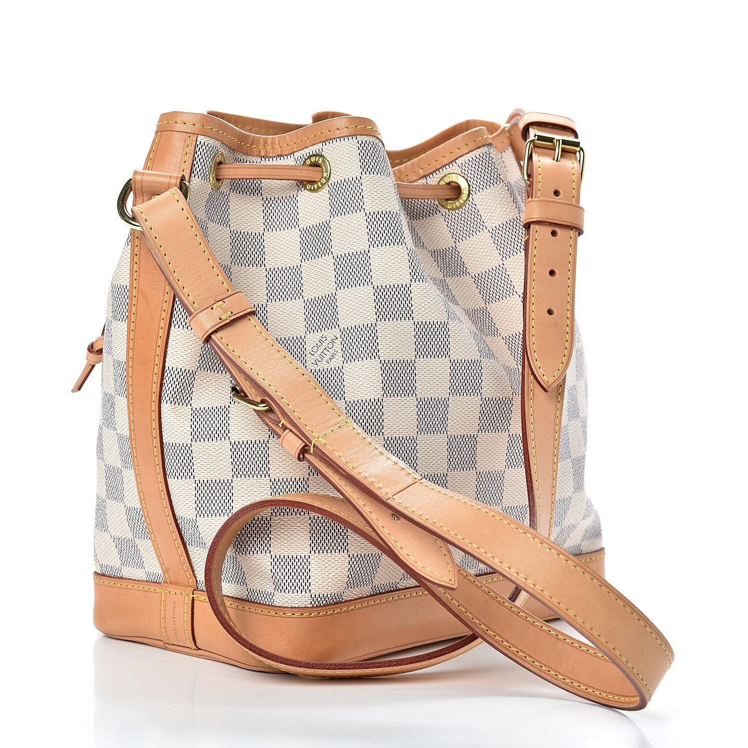 Louis Vuitton Damier Azur Noe BB 2 of 12