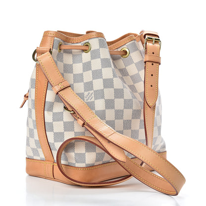 Louis Vuitton Damier Azur Noe BB 2 of 12