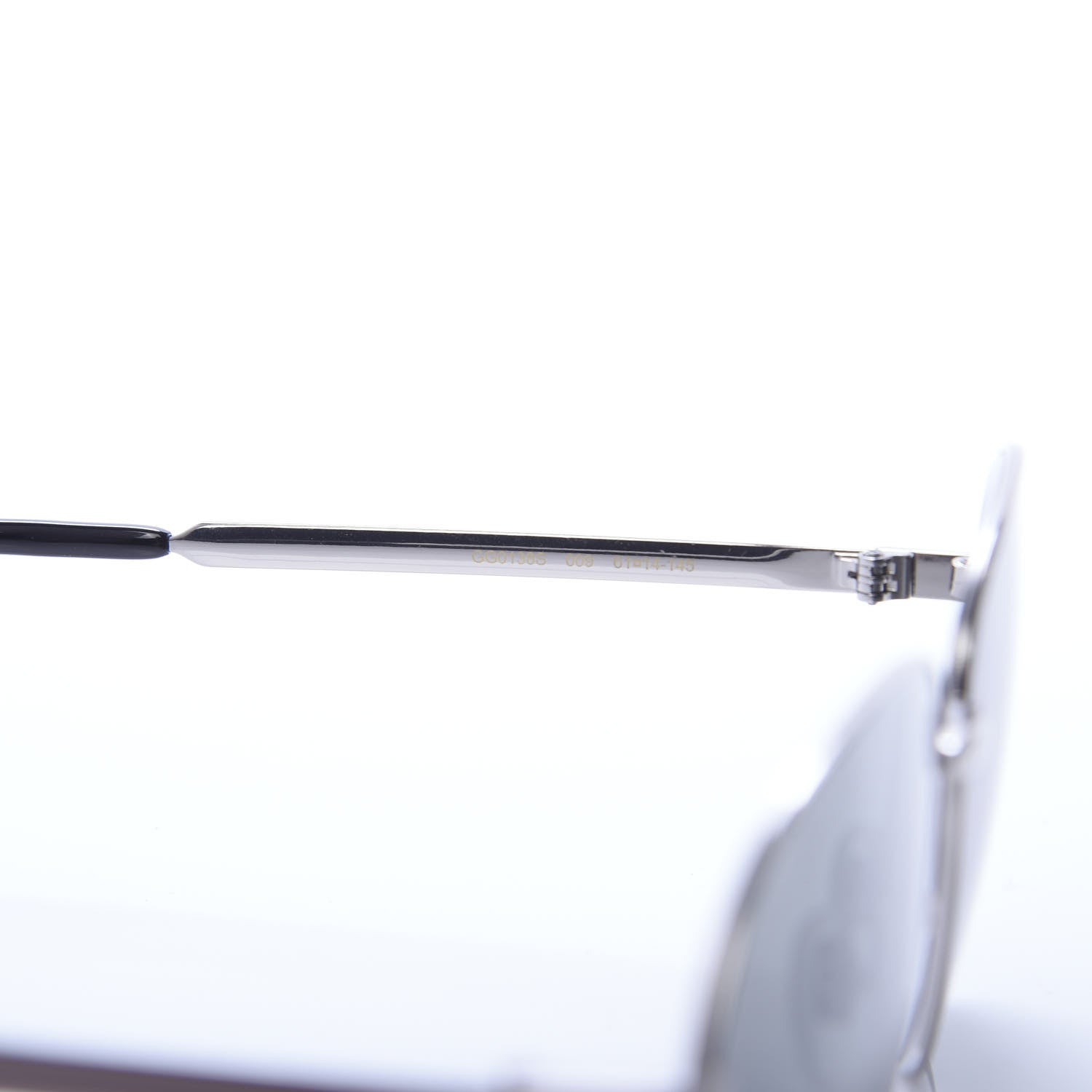 Gucci Aviator Sunglasses GG0138S Siver 5 of 7