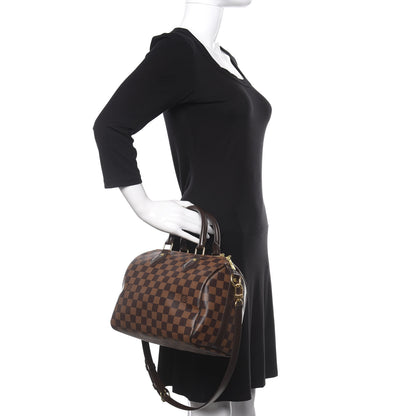 Louis Vuitton Damier Ebene Speedy Bandouliere 25 3 of 13