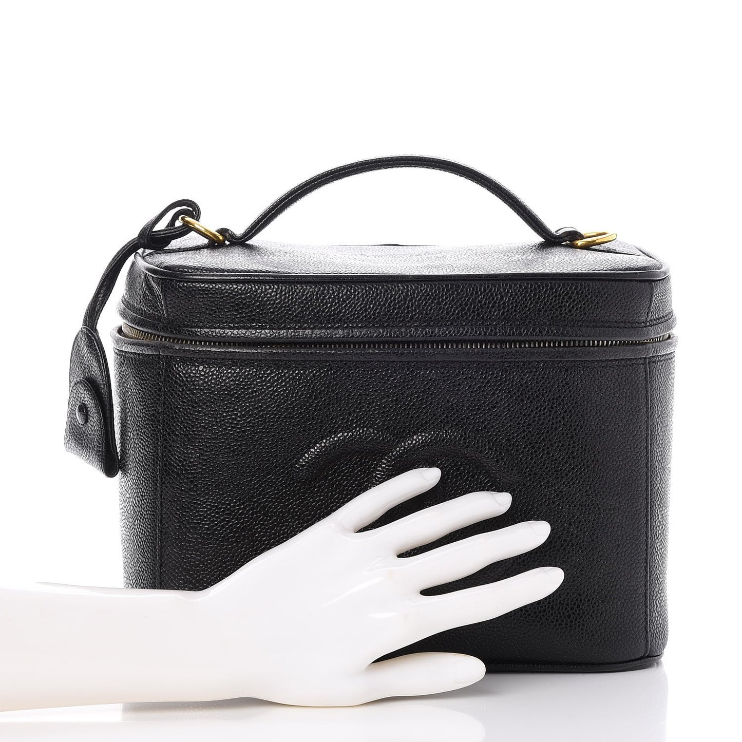 Caviar Vanity Cosmetic Case Black