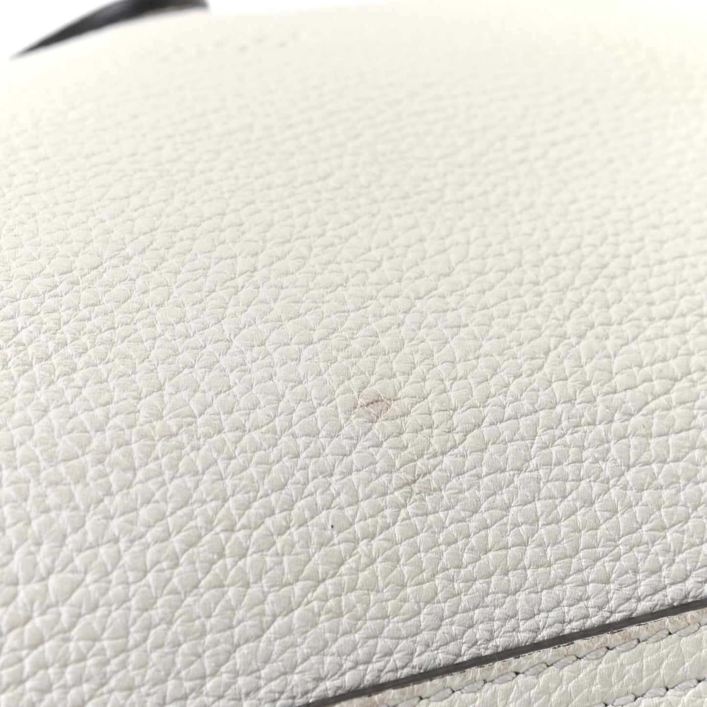 Soft Calfskin Medium Jackie Top Handle Bag Mystic White