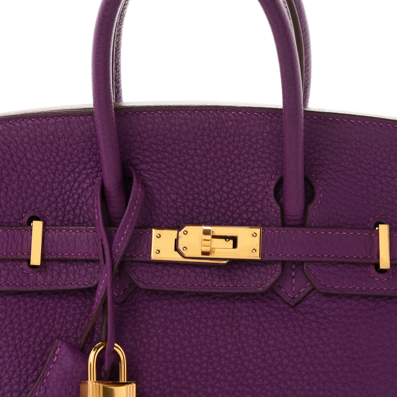 Hermes Togo Birkin 25 Anemone 8 of 11