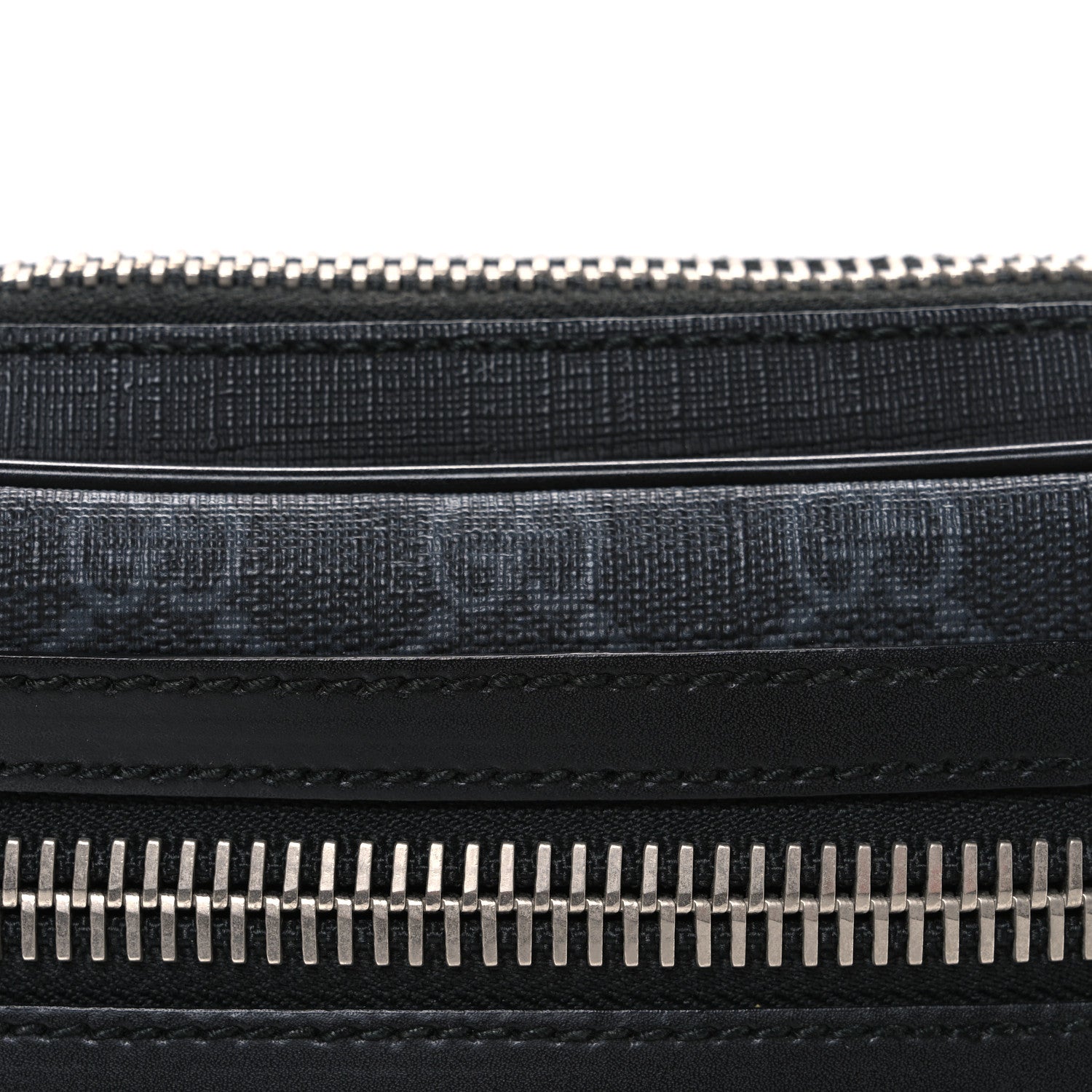 Gucci Soft GG Supreme Monogram Web Belt Bag Black Grey 8 of 10