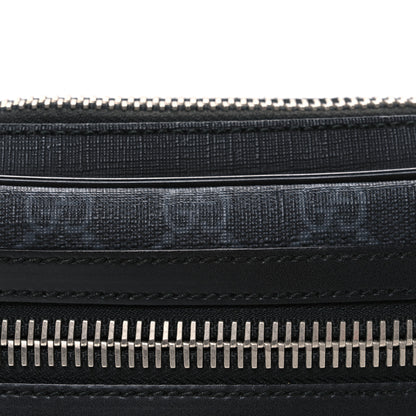 Gucci Soft GG Supreme Monogram Web Belt Bag Black Grey 8 of 10