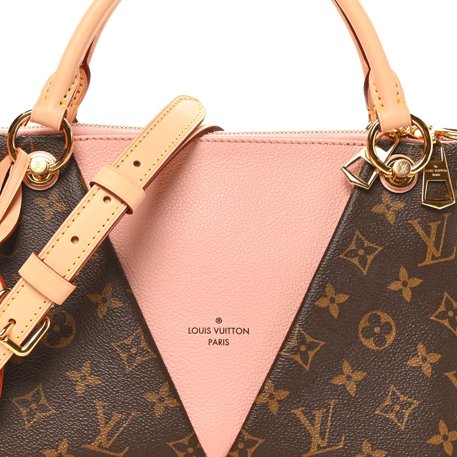 Louis Vuitton Monogram V Tote BB Rose Poudre 7 of 10
