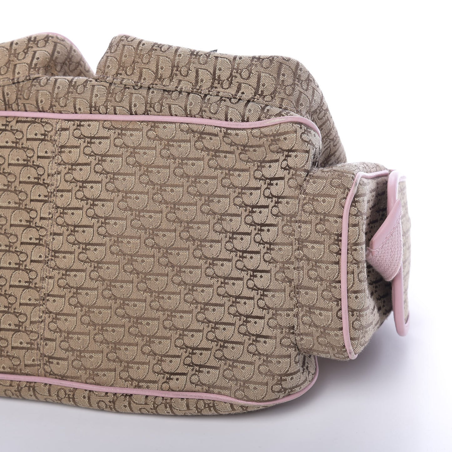 Monogram Tote Pink Beige