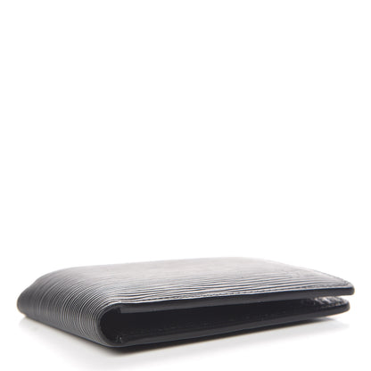 Louis Vuitton Epi Slender Wallet Black 4 of 8