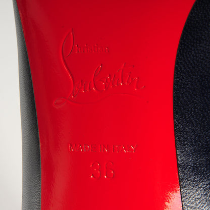 Christian Louboutin Kid Apostrophy 70 Pumps 36 Eclipse 5 of 6