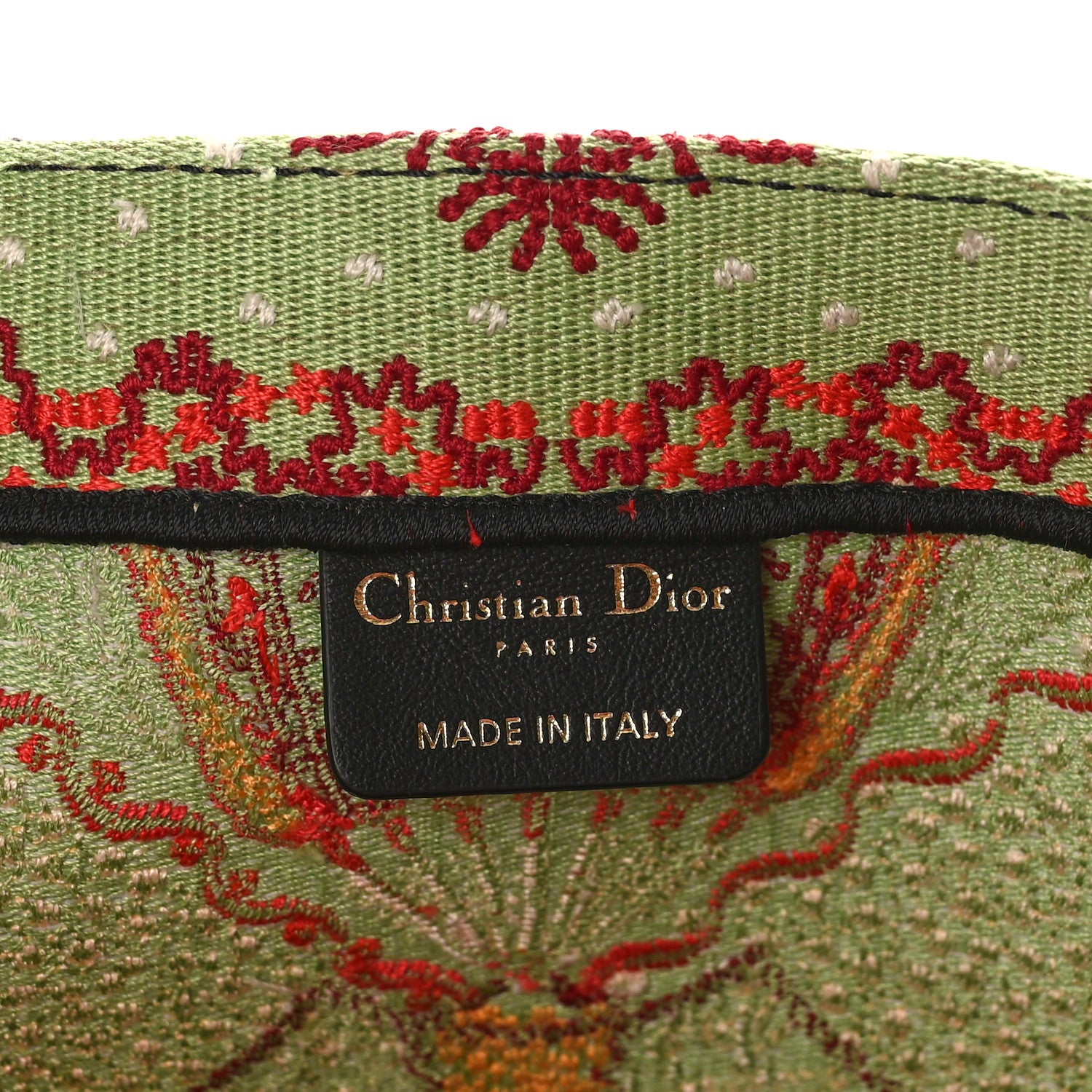 Christian Dior Canvas Embroidered Large In Lights Book Tote Multicolor 6 of 8