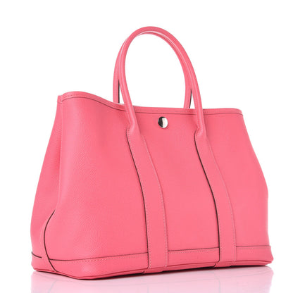 Hermes Epsom Garden Party 30 TPM Rose Azalee 3 of 11
