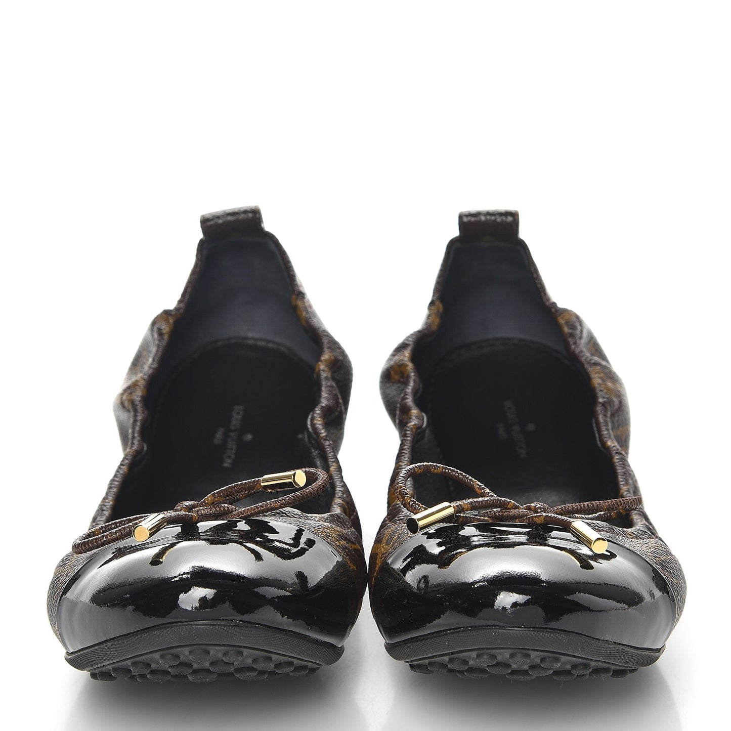 Monogram Flirty Ballerina Flats 42 Black