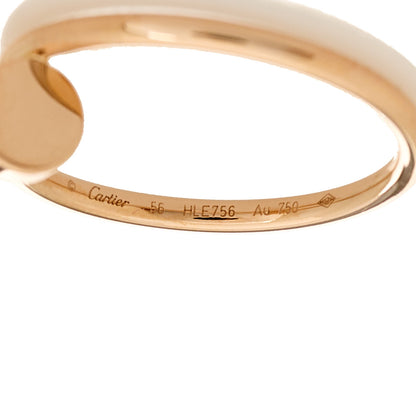Cartier 18K Pink Gold Small Juste Un Clou Ring 56 7.5 5 of 5