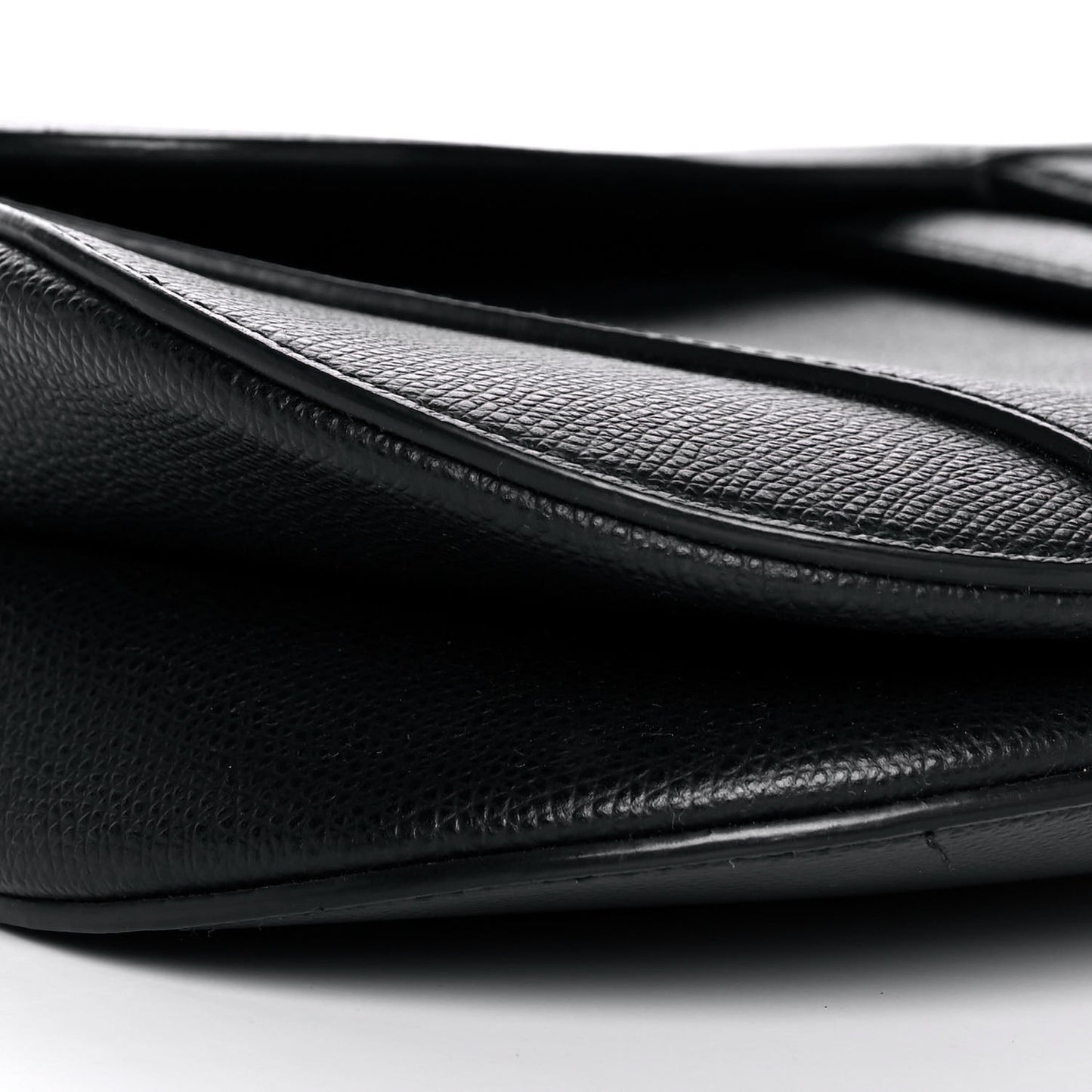 Calfskin Saddle Bag Black