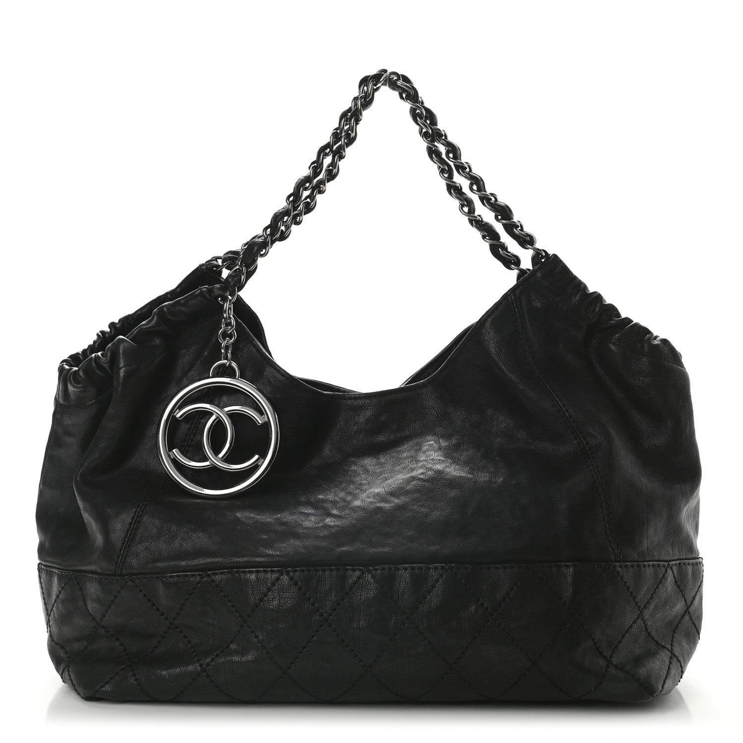 Chanel Calfskin Baby Coco Cabas Black 3 of 11