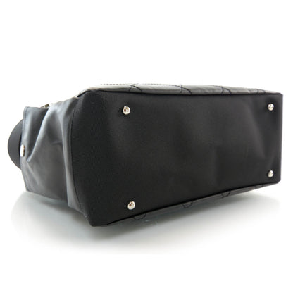 Chanel Coated Canvas Large Paris Biarritz Tote Black 4 of 10