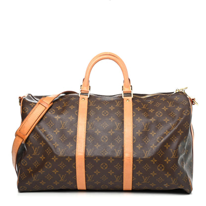 Louis Vuitton Monogram Keepall Bandouliere 55 1 of 14