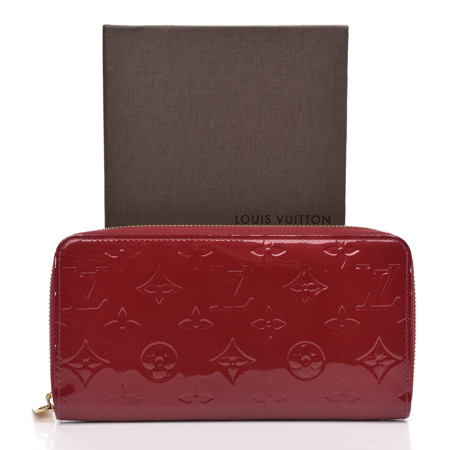 Louis Vuitton Vernis Zippy Wallet Pomme D'Amour 10 of 10
