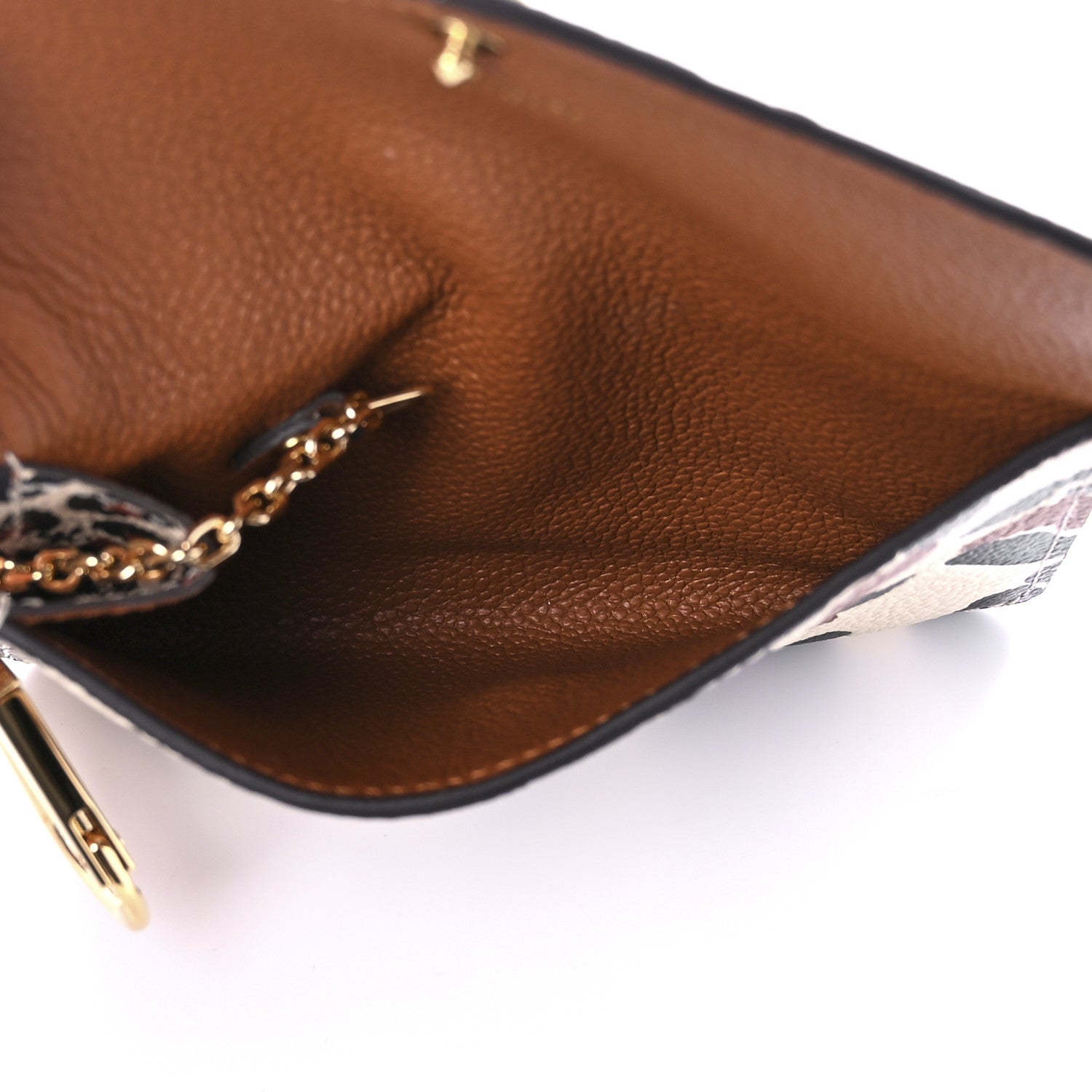 Louis Vuitton Empreinte Monogram Giant Wild At Heart Key Pouch Caramel 4 of 7