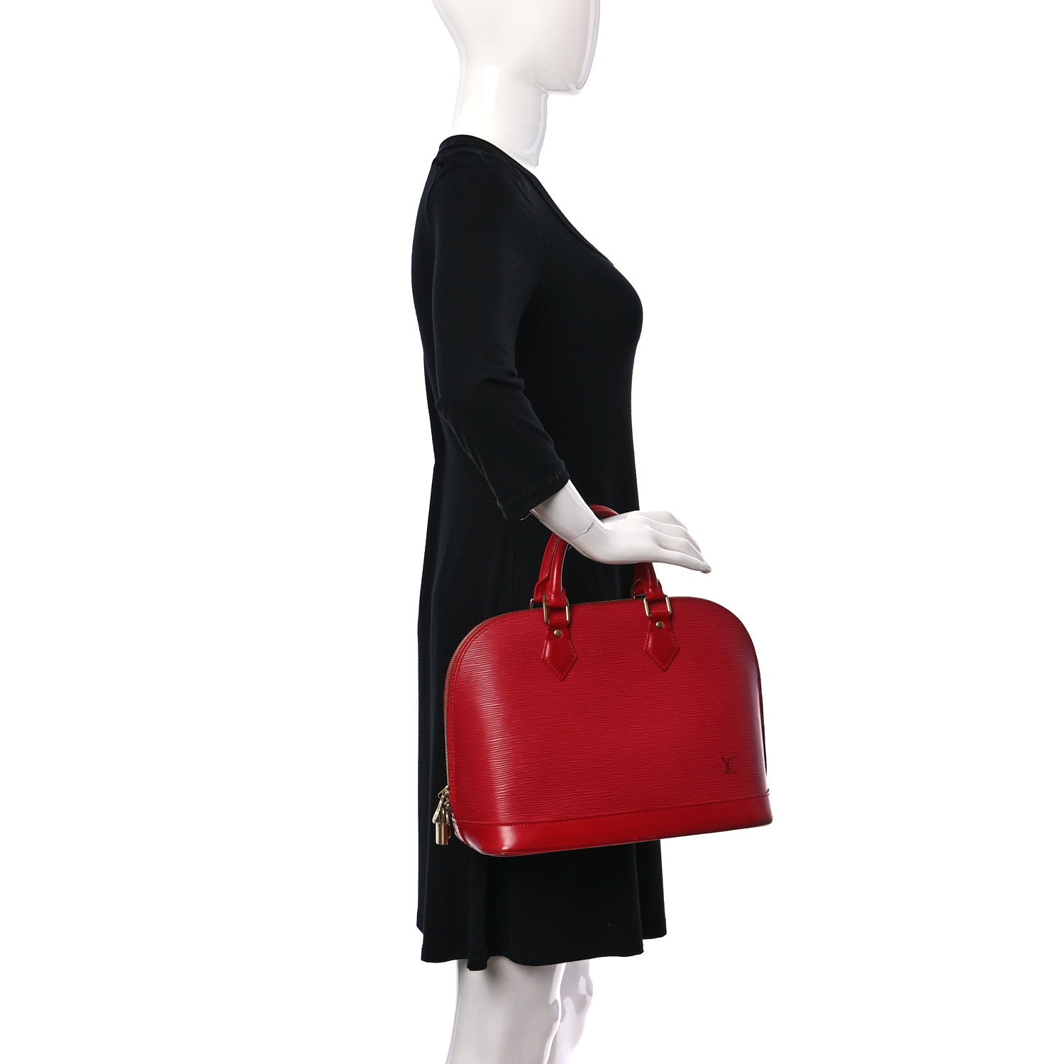 Louis Vuitton Epi Alma PM Castillan Red 2 of 13