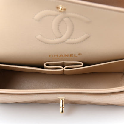 Chanel Caviar Quilted Small Double Flap Beige 4 of 4