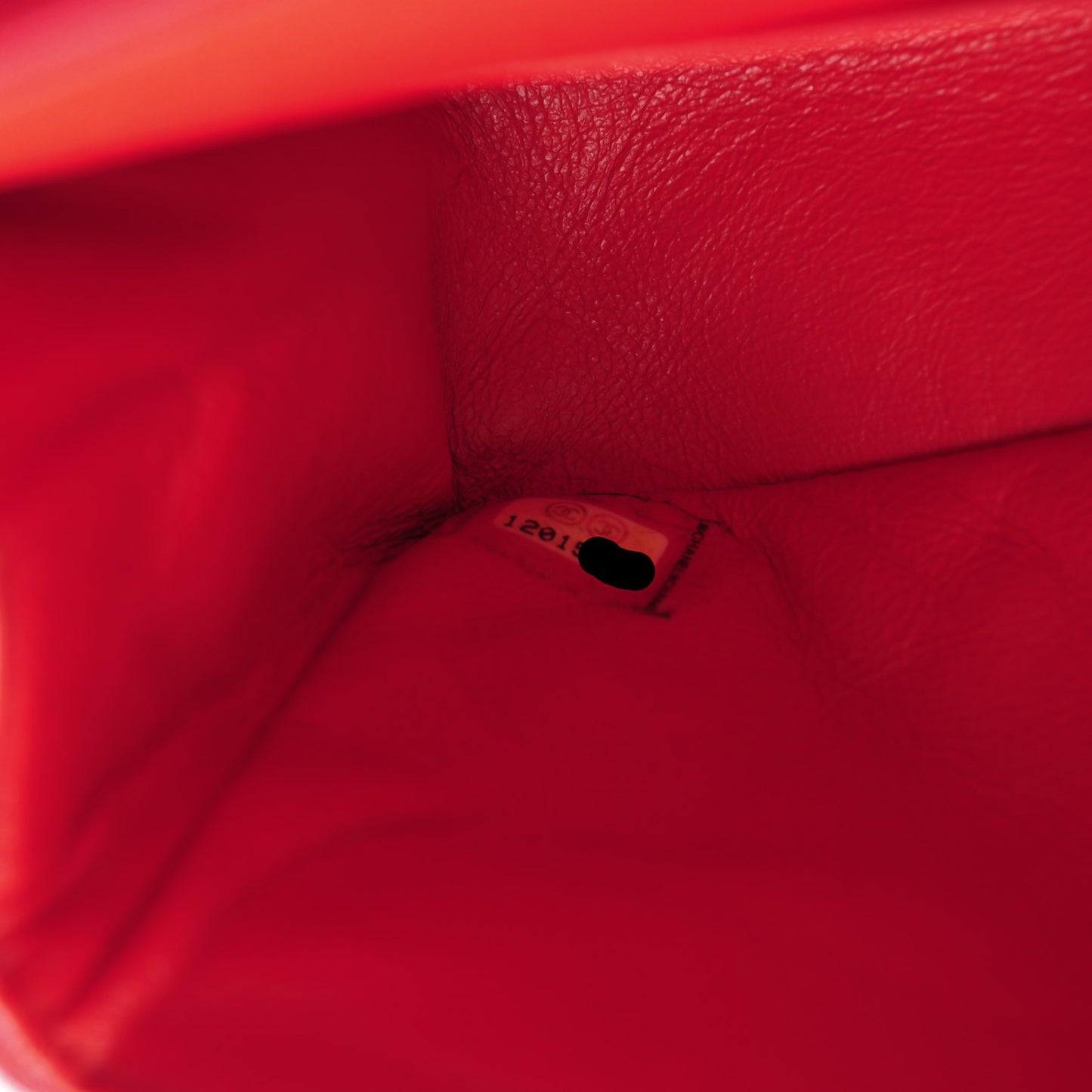 Crackled Patent Calfskin Puzzle 2.55 Reissue East West Flap Red