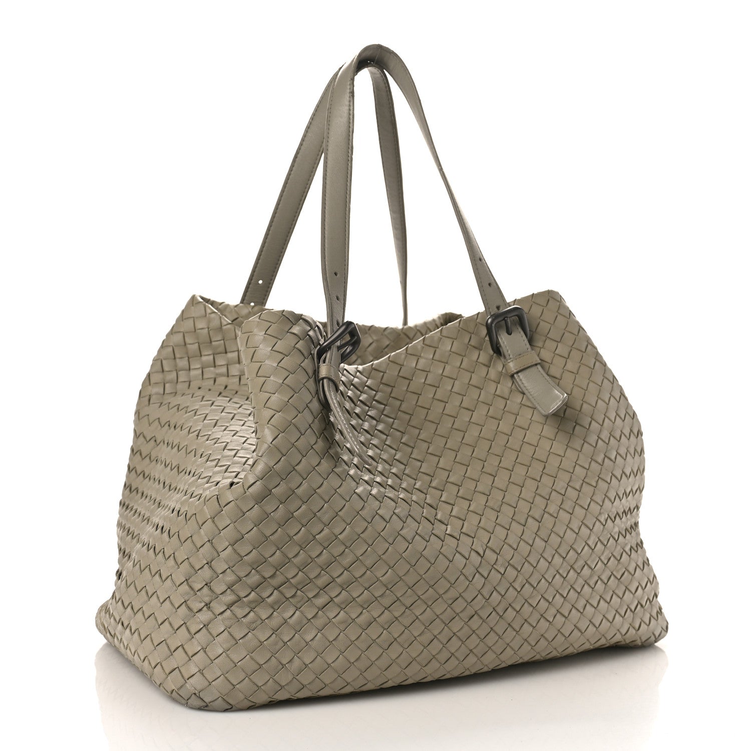 Bottega Veneta Nappa Intrecciato Large Seamless Tote Fume 3 of 12