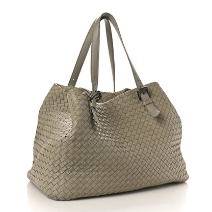 Bottega Veneta Nappa Intrecciato Large Seamless Tote Fume 3 of 12