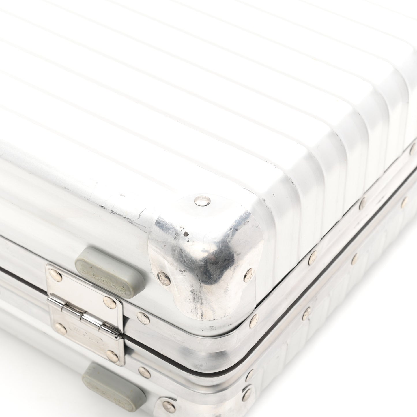 Aluminum Junkers F13 Collection Classic Flight Attache Briefcase Silver