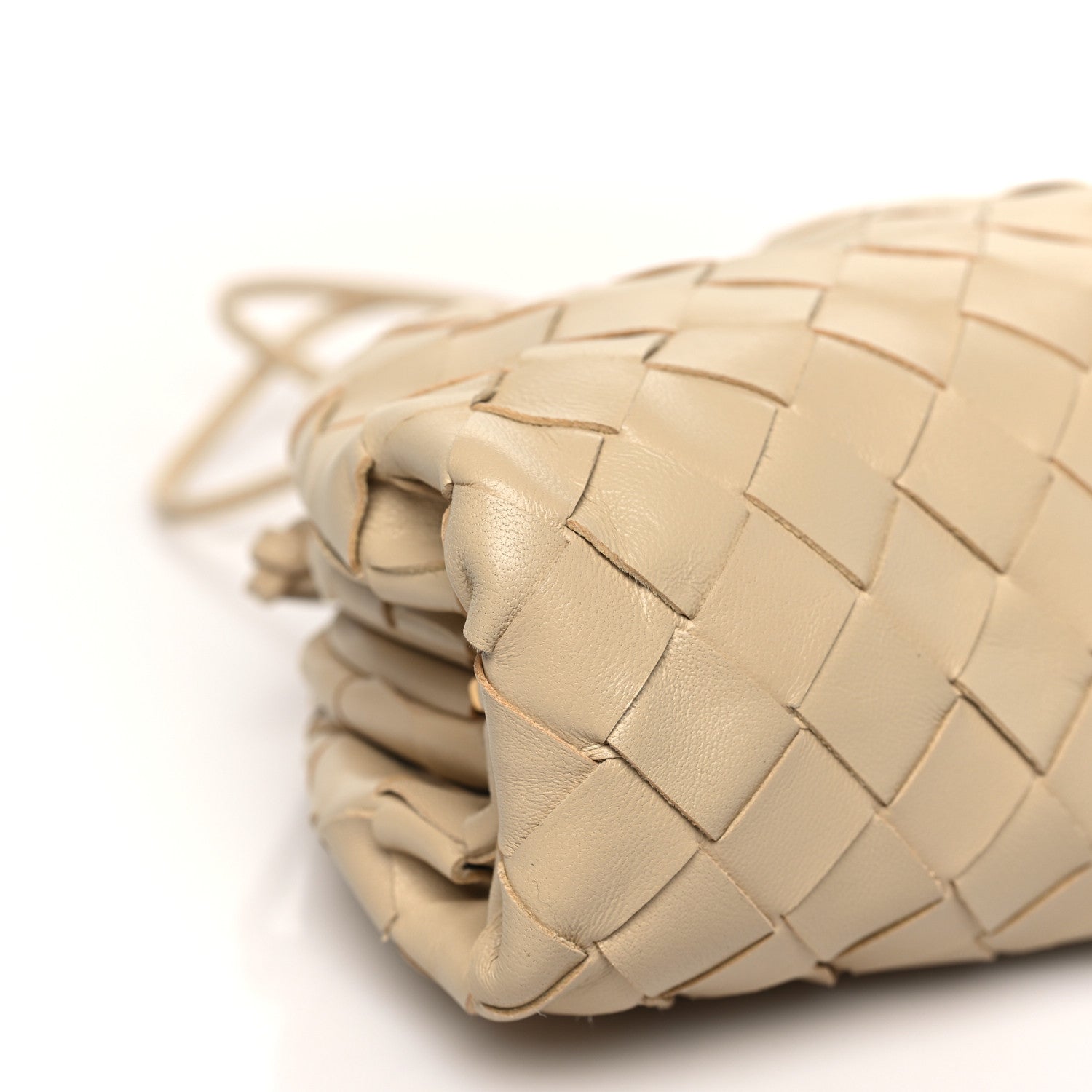 Bottega Veneta Nappa Intrecciato The Mini Pouch Porridge 8 of 9