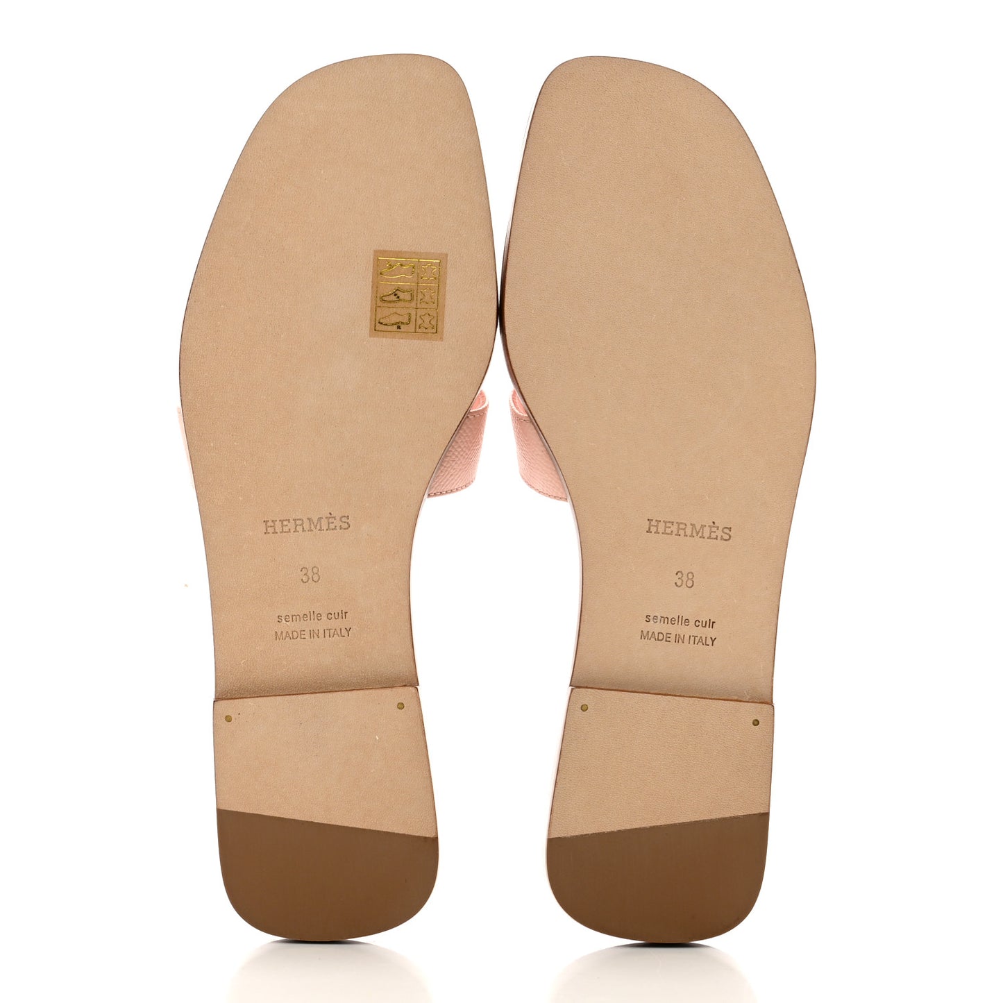Epsom Oran Sandals 38 Rose Pale
