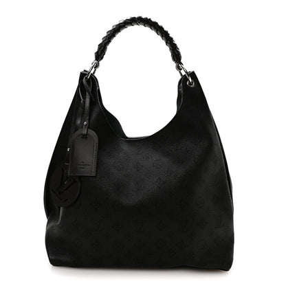 Louis Vuitton Mahina Carmel Hobo Black 1 of 8