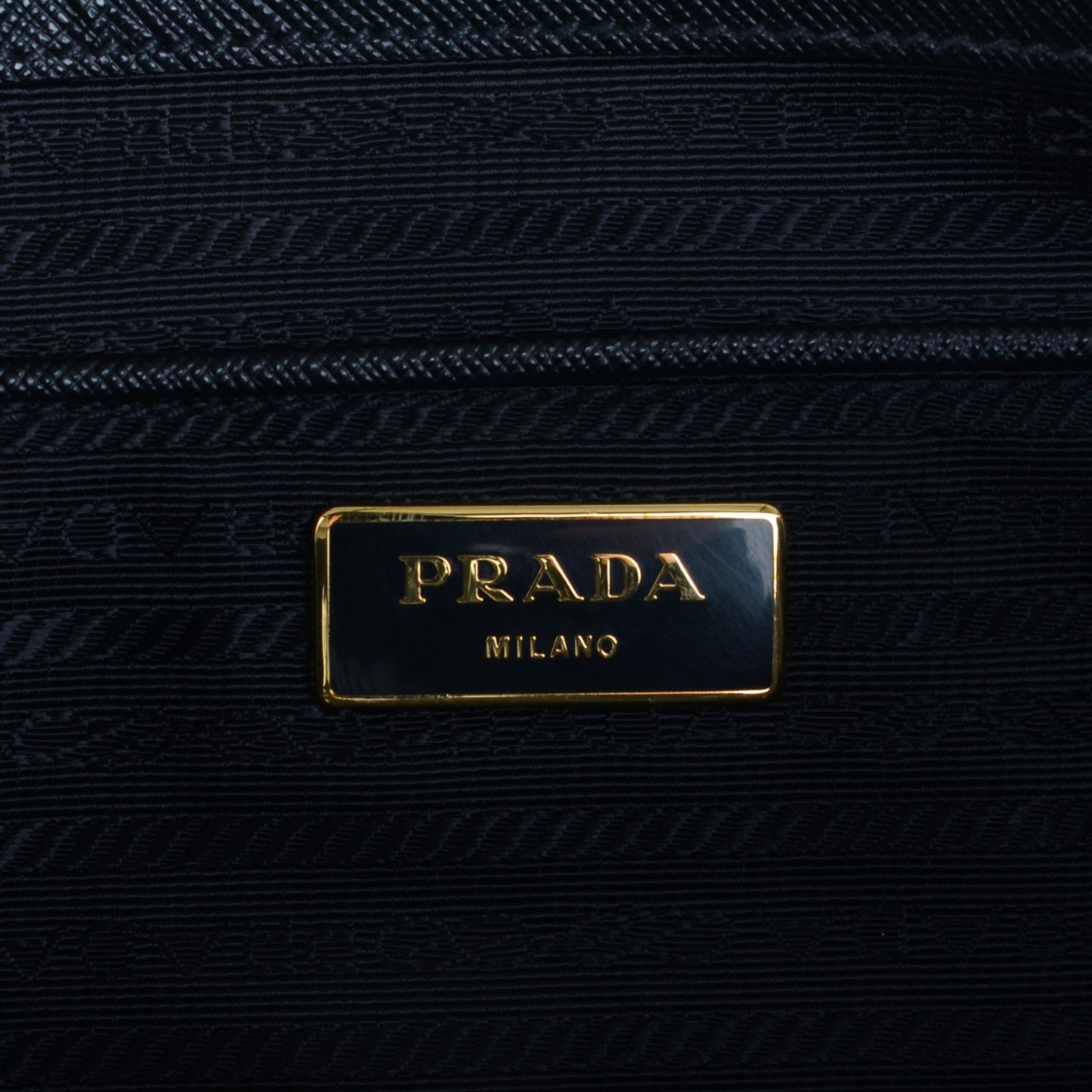Saffiano Lux Large Tote Nero Black
