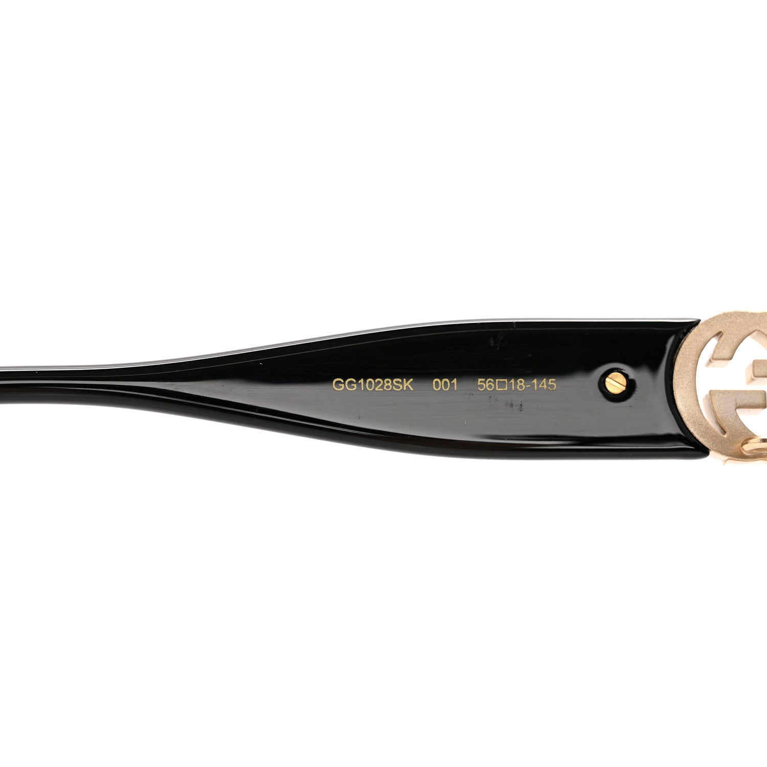 Gucci Acetate Sunglasses GG1028SK Black 6 of 9