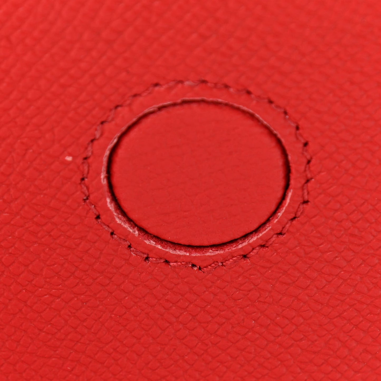Grained Calfskin Mini T Clasp Tara Crossbody Bag Red