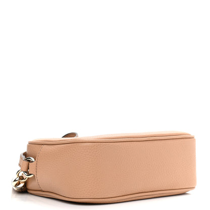 Gucci Pebbled Calfskin Small Soho Disco Bag Camelia 4 of 10