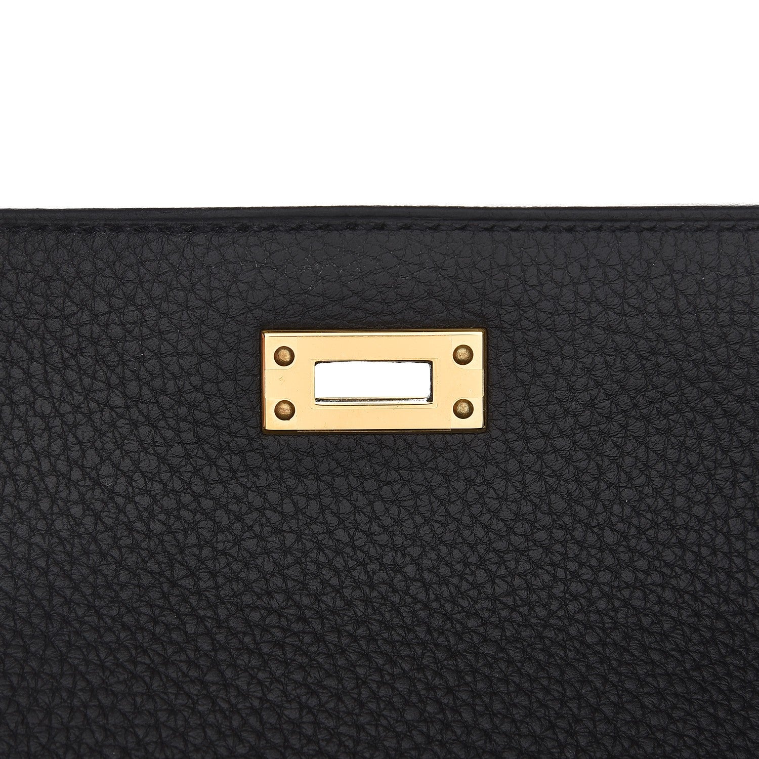 Hermes Togo Kelly Retourne 25 Black 14 of 36