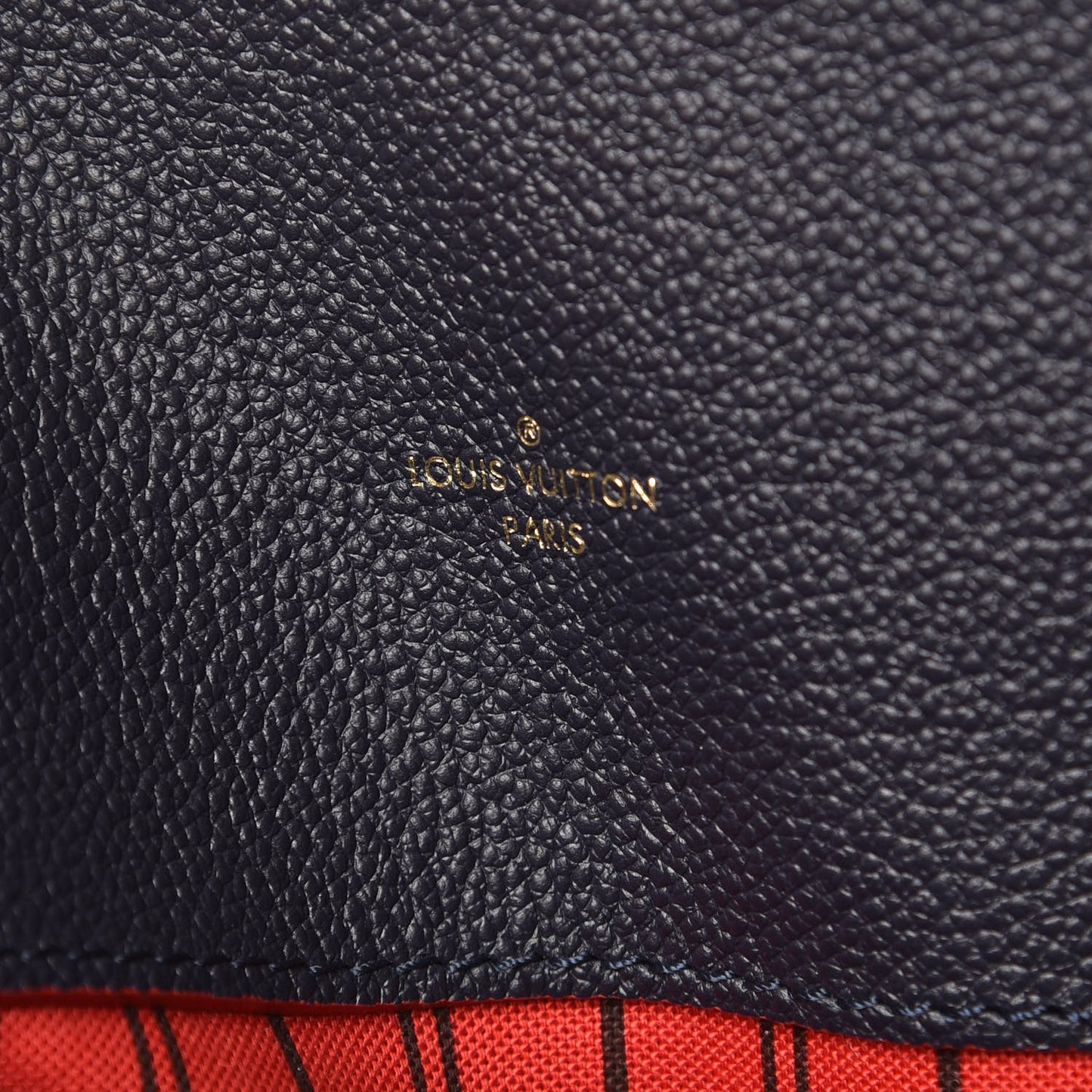 Empreinte Melie Marine Rouge