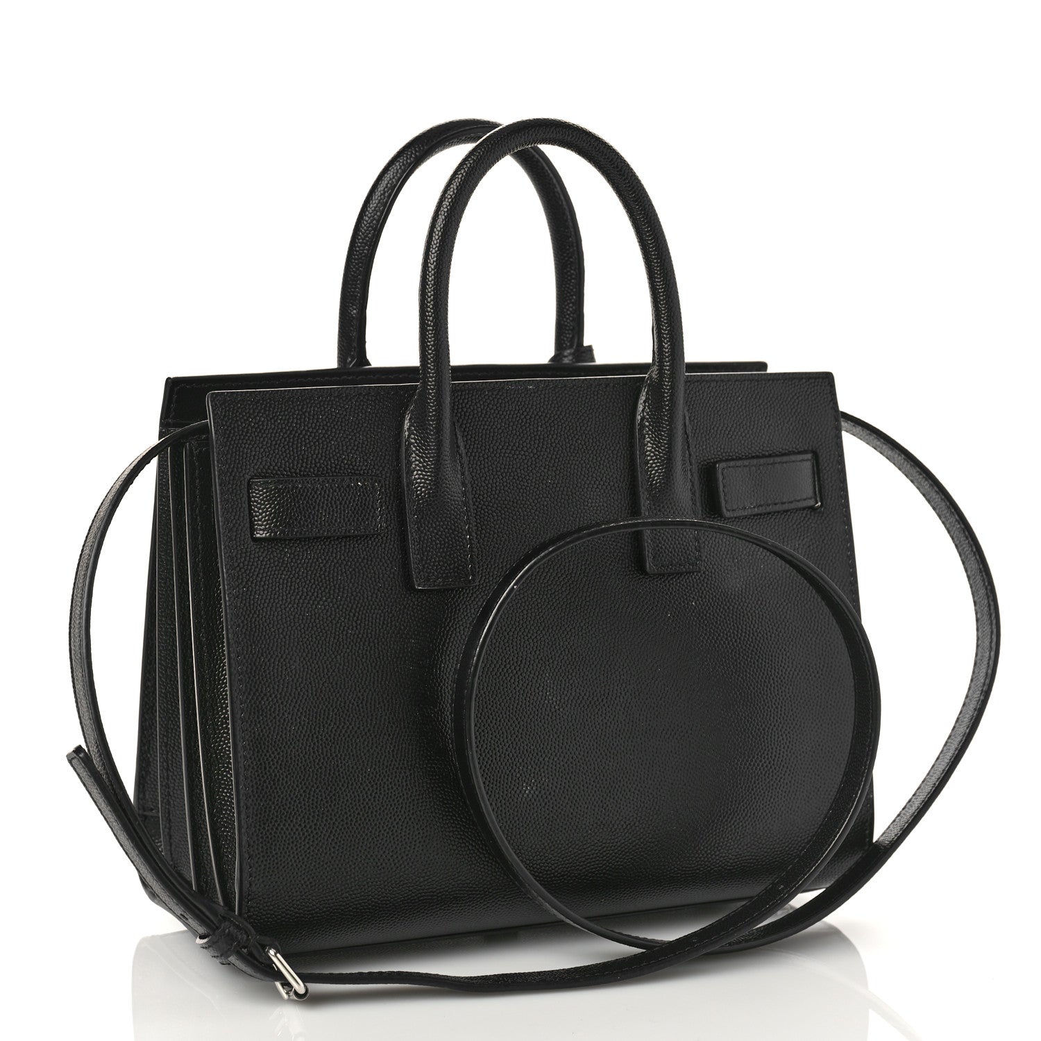 Saint Laurent Grain de Poudre Nano Sac De Jour Black 3 of 9