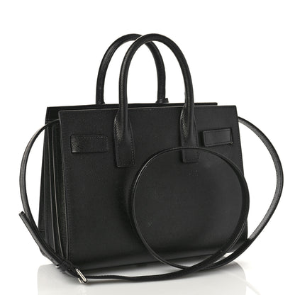 Saint Laurent Grain de Poudre Nano Sac De Jour Black 3 of 9