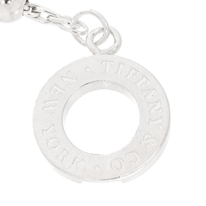 Tiffany Sterling Silver 4mm Beads Toggle Bracelet 3 of 4