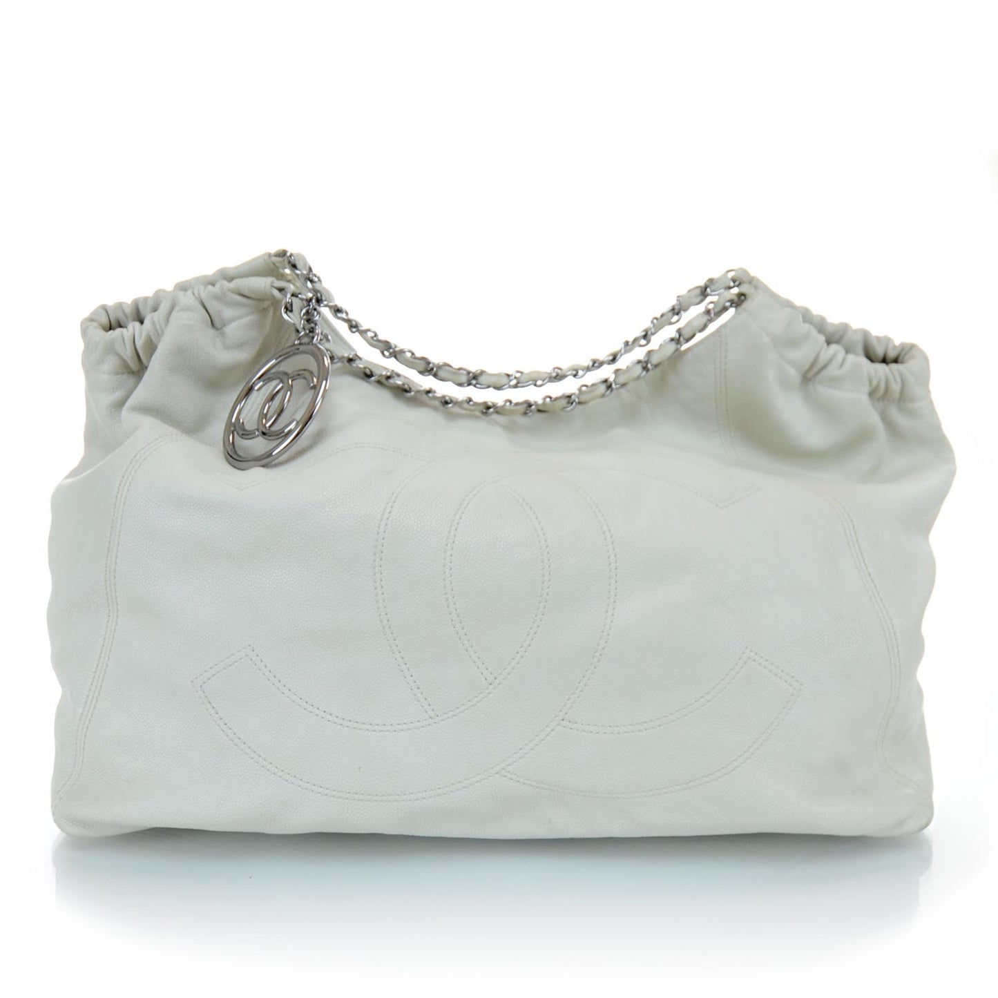 Caviar Coco Cabas White
