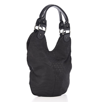 Fendi Zucchino Hobo Black 2 of 13