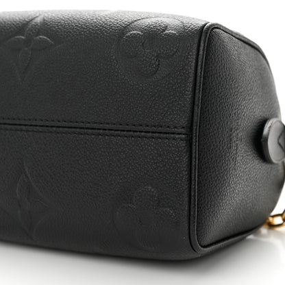 Louis Vuitton LOUIS VUITTON Empreinte Monogram Giant Speedy Bandouliere 20 Black 9 of 9