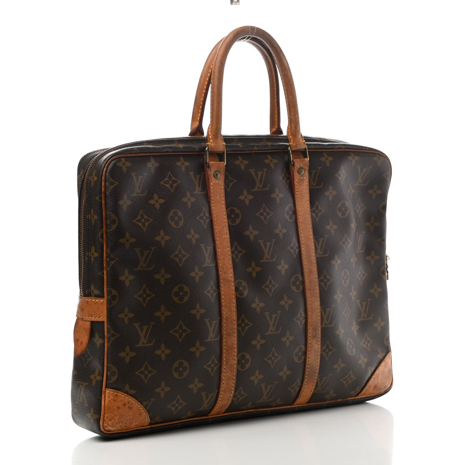 Louis Vuitton Monogram Porte-Documents Voyage Briefcase 3 of 9