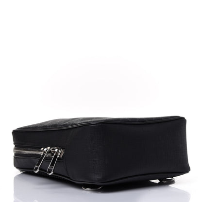 Gucci GG Supreme Monogram Web Belt Bag Black Grey 3 of 4